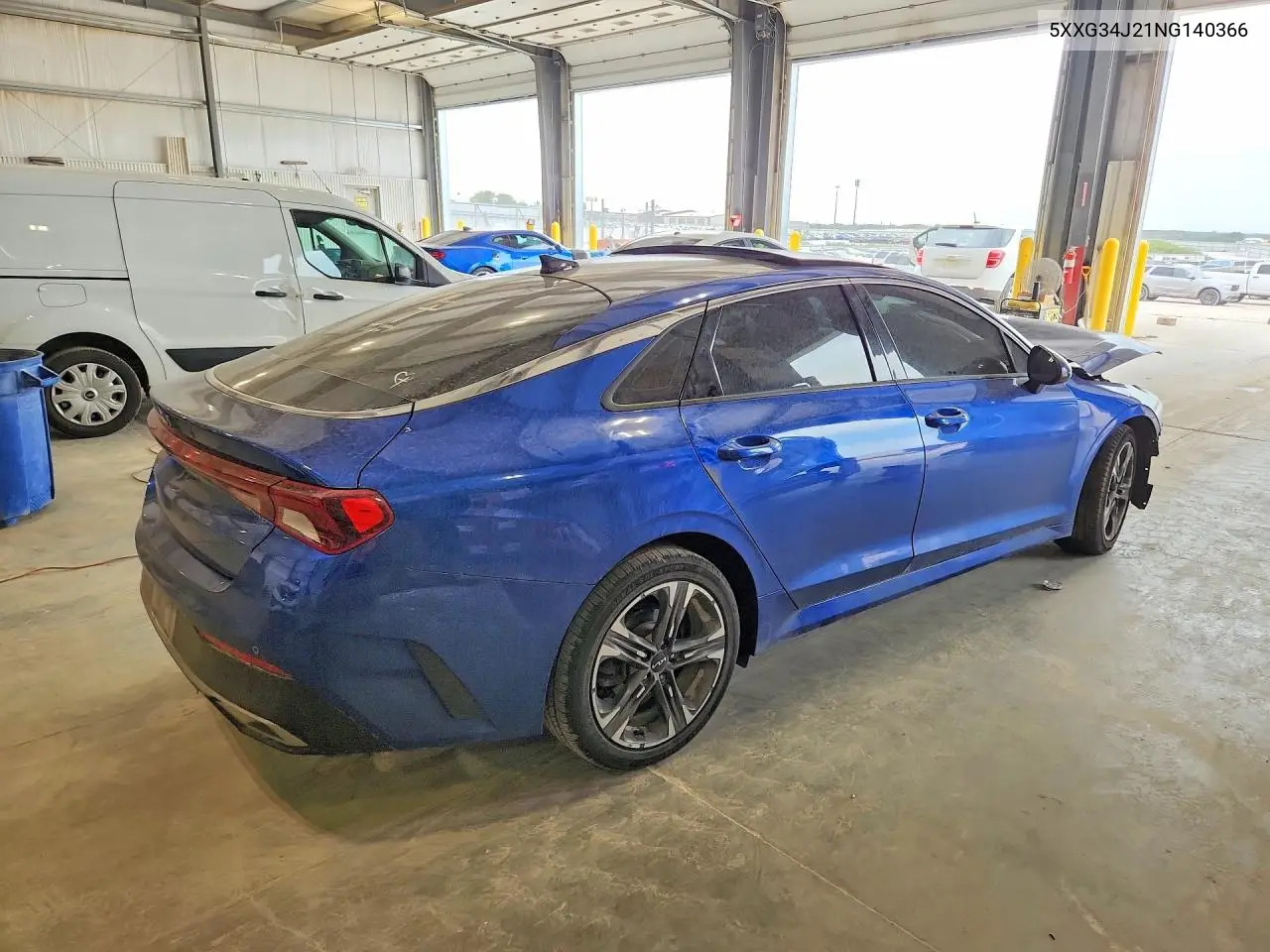 2022 Kia K5 Ex VIN: 5XXG34J21NG140366 Lot: 85991295