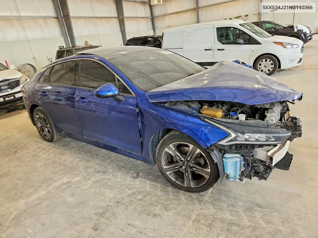 2022 Kia K5 Ex VIN: 5XXG34J21NG140366 Lot: 85991295
