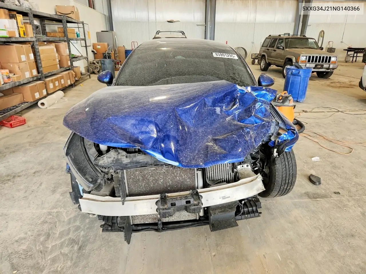2022 Kia K5 Ex VIN: 5XXG34J21NG140366 Lot: 85991295