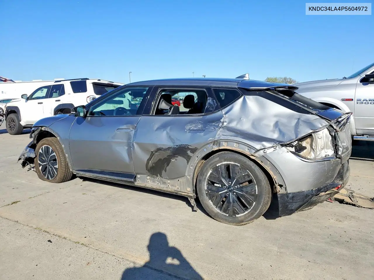2023 Kia Ev6 Wind VIN: KNDC34LA4P5604972 Lot: 41888666