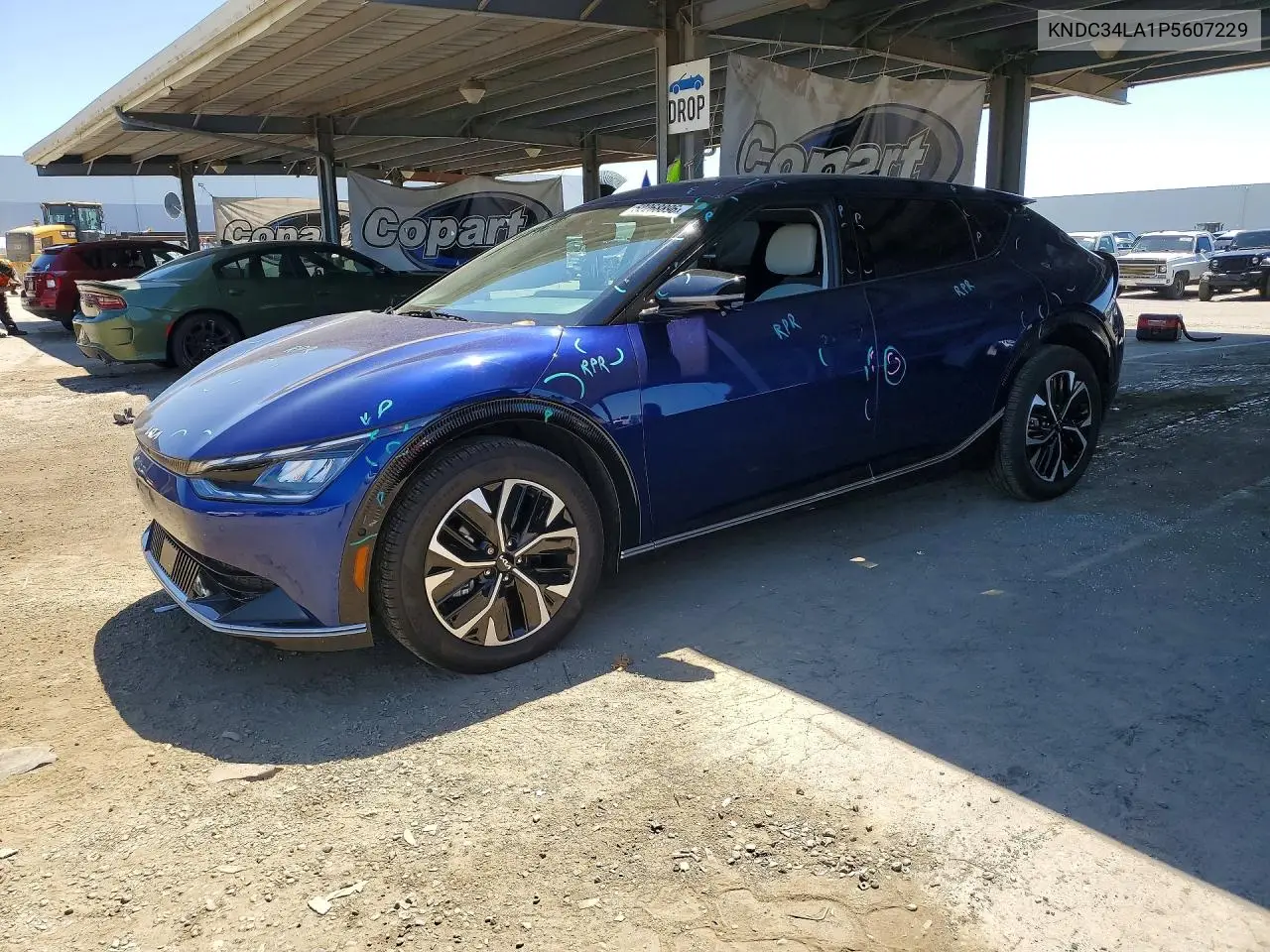 2023 Kia Ev6 Wind VIN: KNDC34LA1P5607229 Lot: 52268896