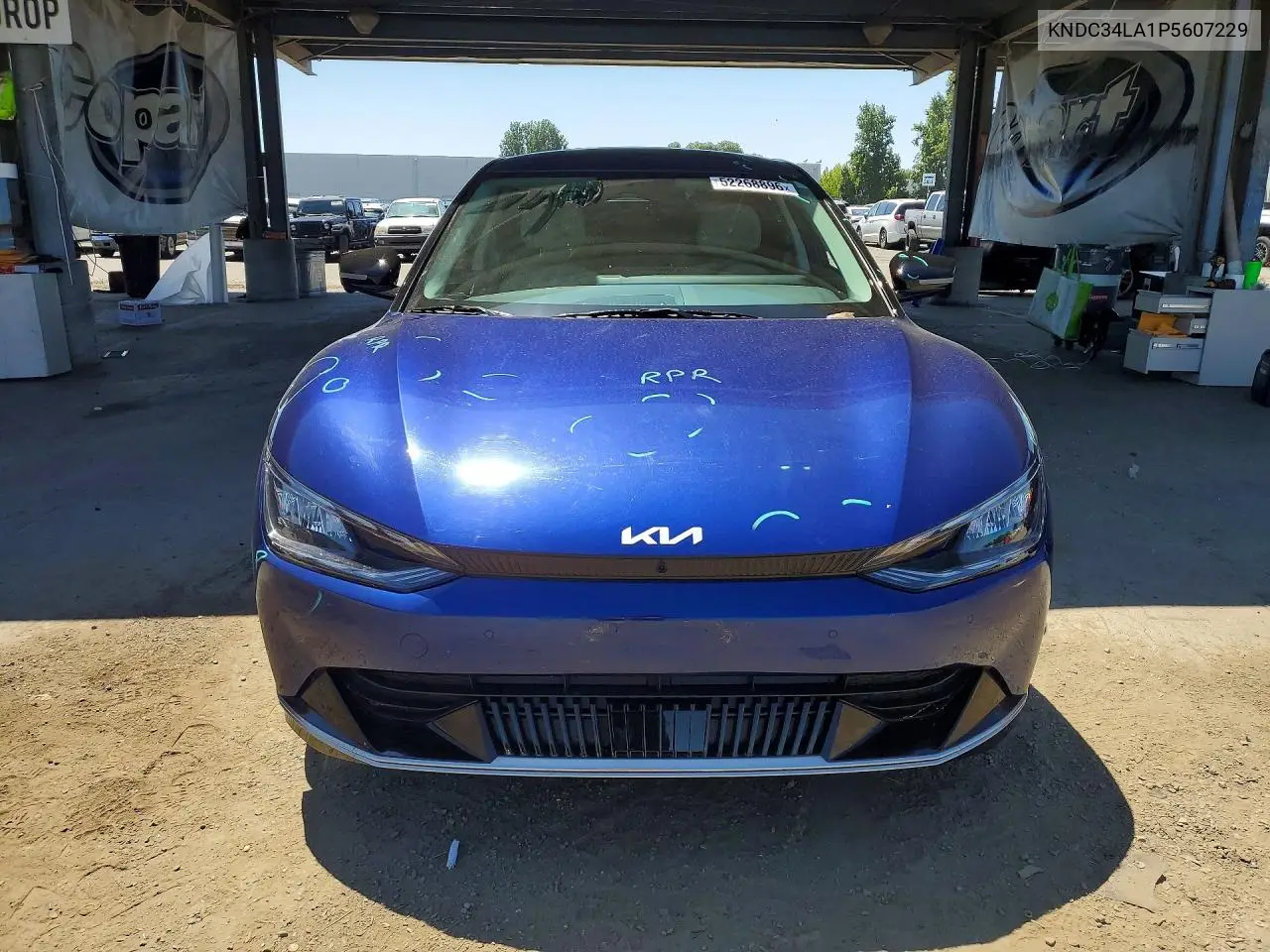 2023 Kia Ev6 Wind VIN: KNDC34LA1P5607229 Lot: 52268896