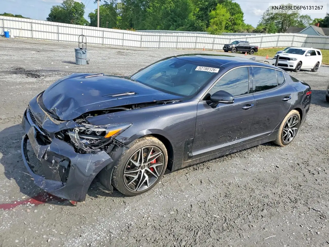2023 Kia Stinger Gt Line VIN: KNAE35LD6P6131267 Lot: 52780126