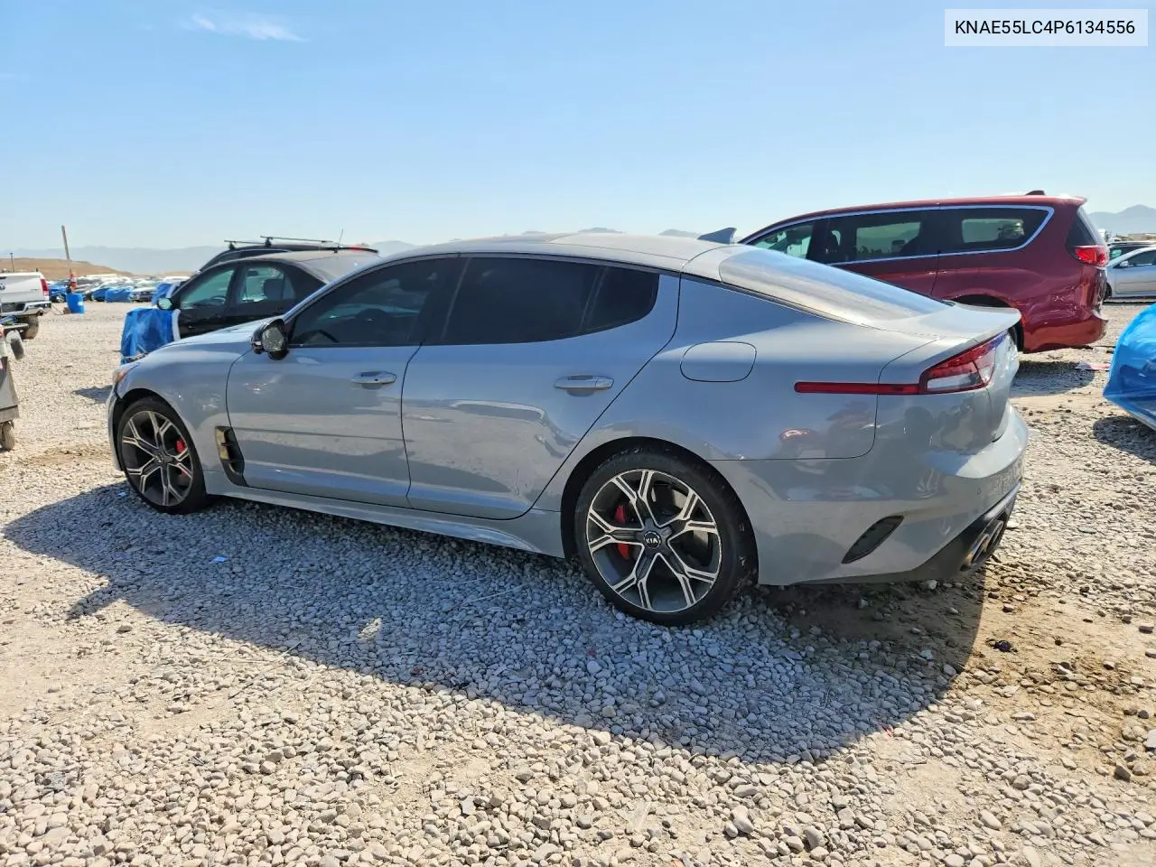 2023 Kia Stinger Gt2 VIN: KNAE55LC4P6134556 Lot: 55787216