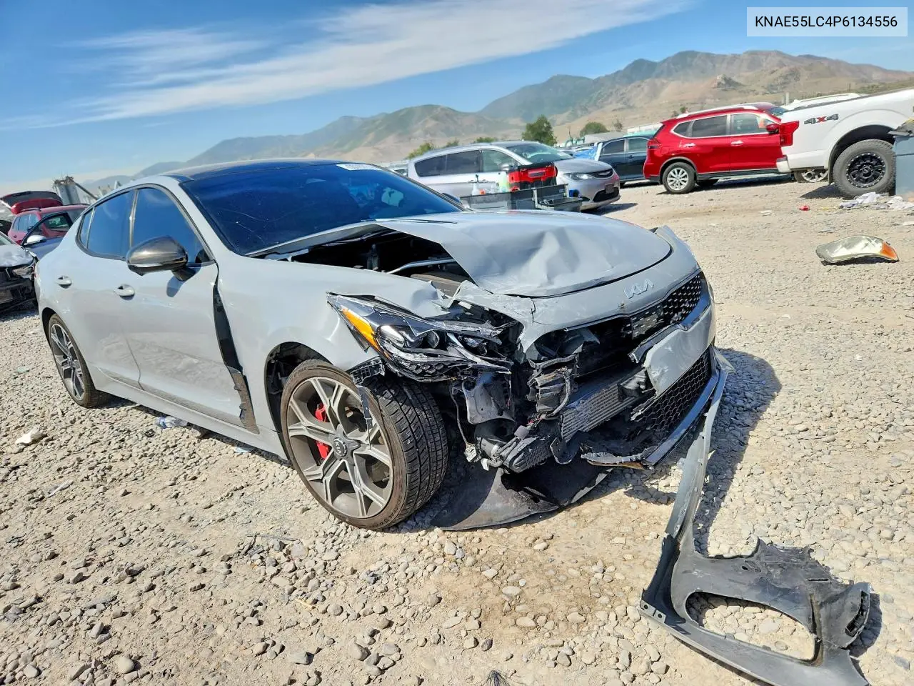 2023 Kia Stinger Gt2 VIN: KNAE55LC4P6134556 Lot: 55787216