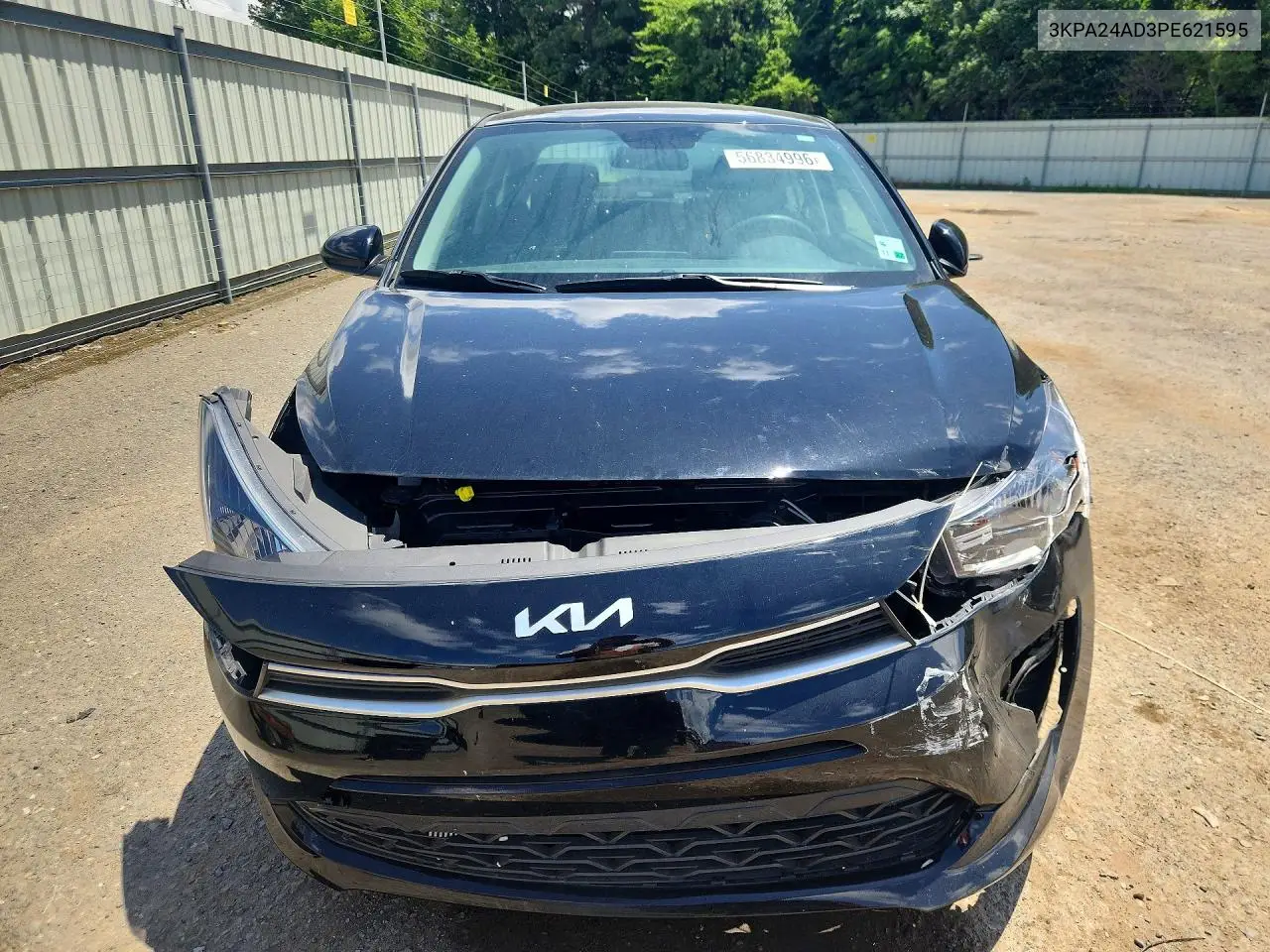 2023 Kia Rio S VIN: 3KPA24AD3PE621595 Lot: 56834996