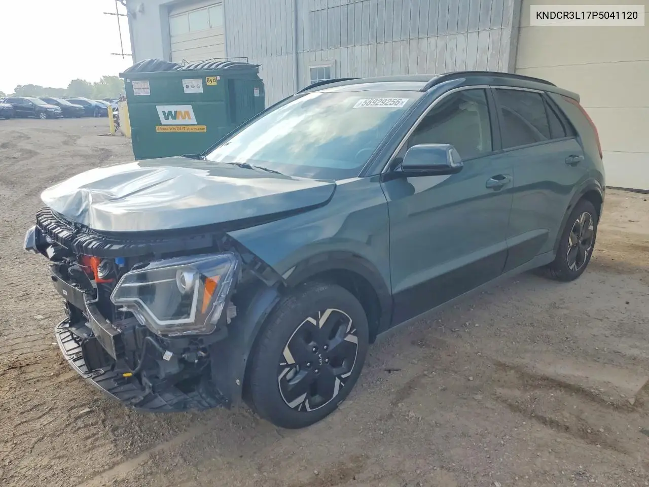 2023 Kia Niro Wind VIN: KNDCR3L17P5041120 Lot: 56929256