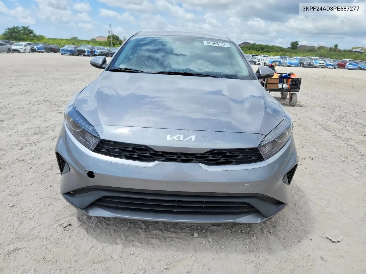 2023 Kia Forte Lxs VIN: 3KPF24AD3PE687277 Lot: 56966546