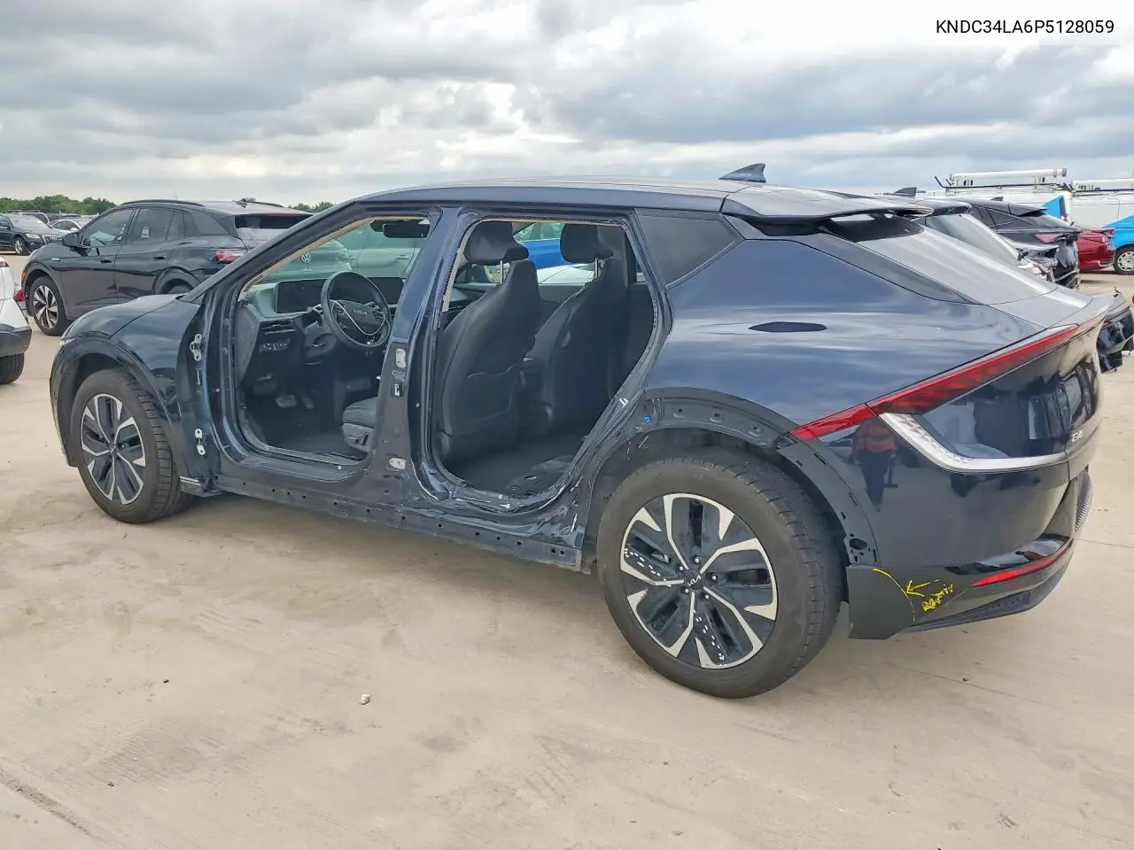 2023 Kia Ev6 Wind VIN: KNDC34LA6P5128059 Lot: 57080696