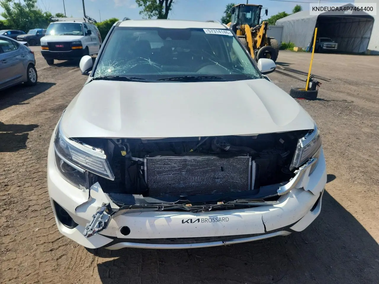 2023 Kia Seltos S VIN: KNDEUCAA4P7464400 Lot: 57314146