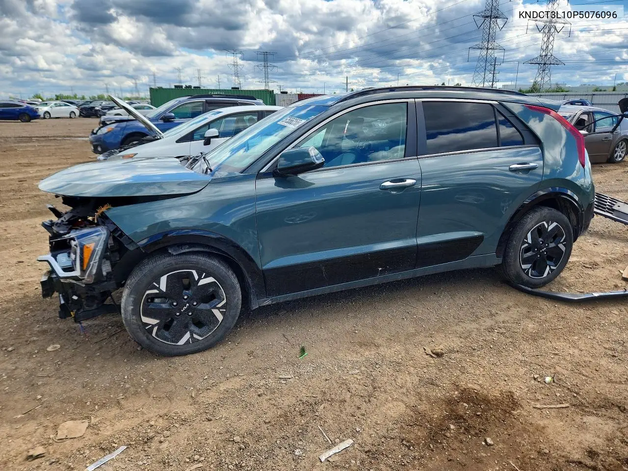 2023 Kia Carnival Lx VIN: KNDCT3L10P5076096 Lot: 57556256