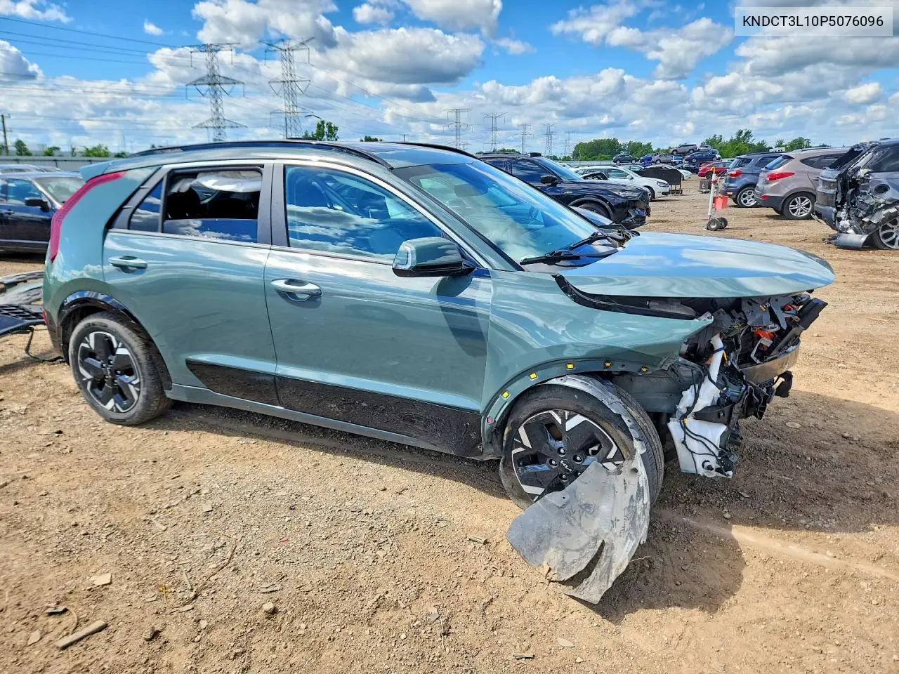 2023 Kia Carnival Lx VIN: KNDCT3L10P5076096 Lot: 57556256