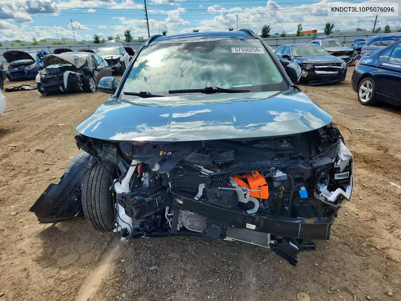2023 Kia Carnival Lx VIN: KNDCT3L10P5076096 Lot: 57556256