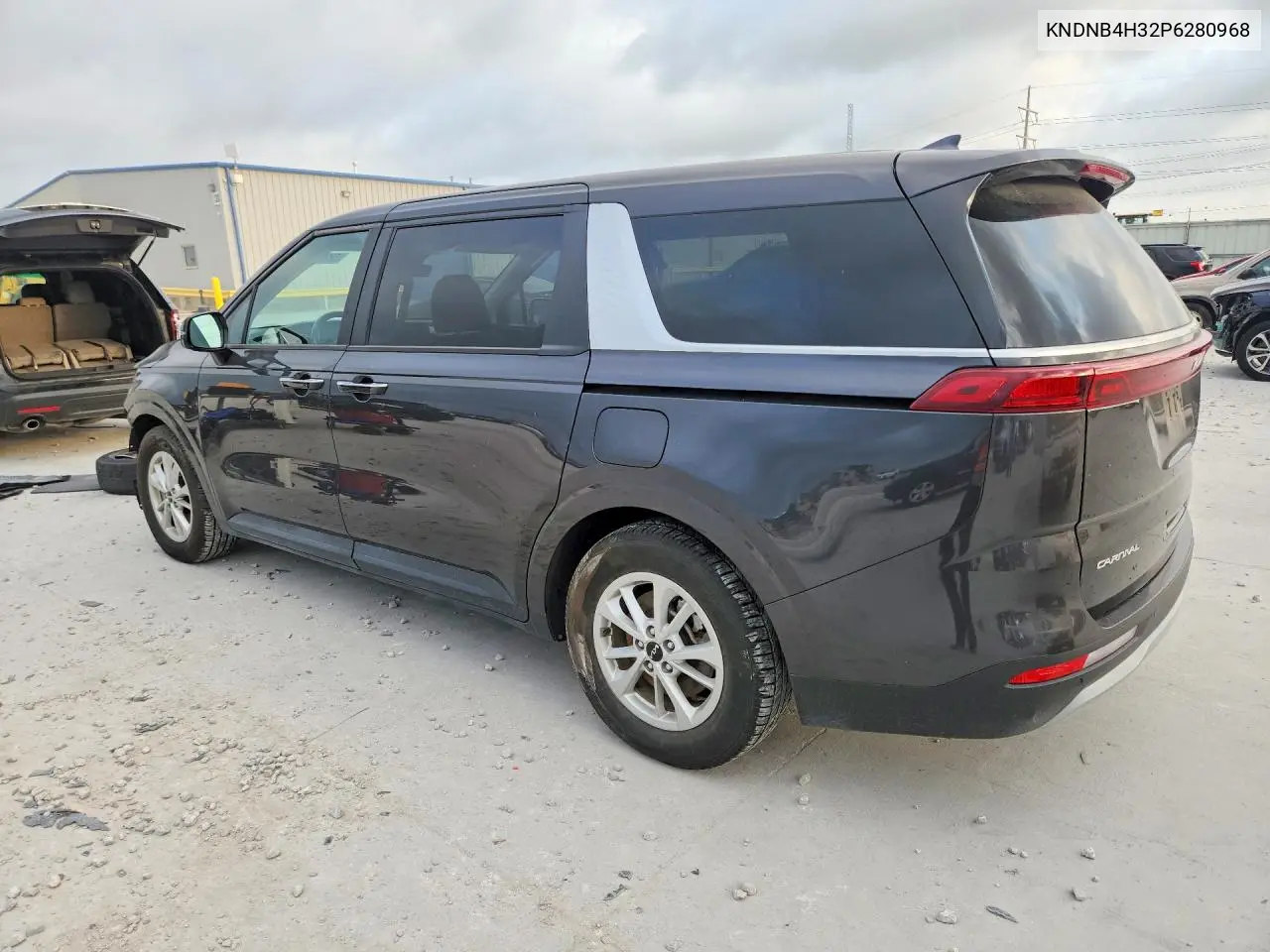 2023 Kia Carnival Lx VIN: KNDNB4H32P6280968 Lot: 58259516