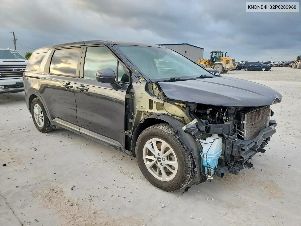 2023 Kia Carnival Lx VIN: KNDNB4H32P6280968 Lot: 58259516
