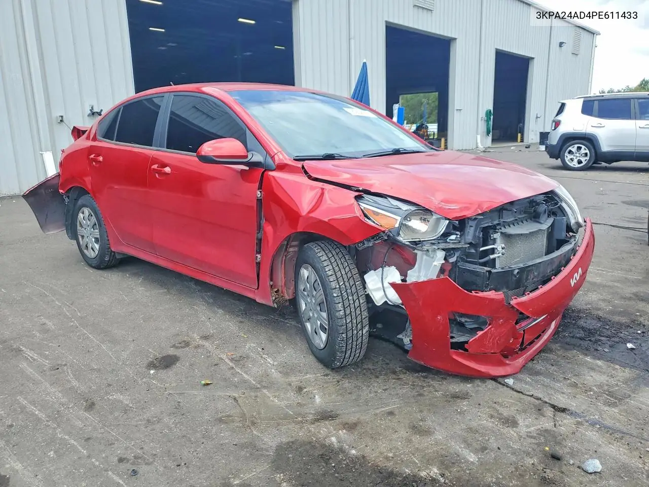 2023 Kia Rio S VIN: 3KPA24AD4PE611433 Lot: 58264206