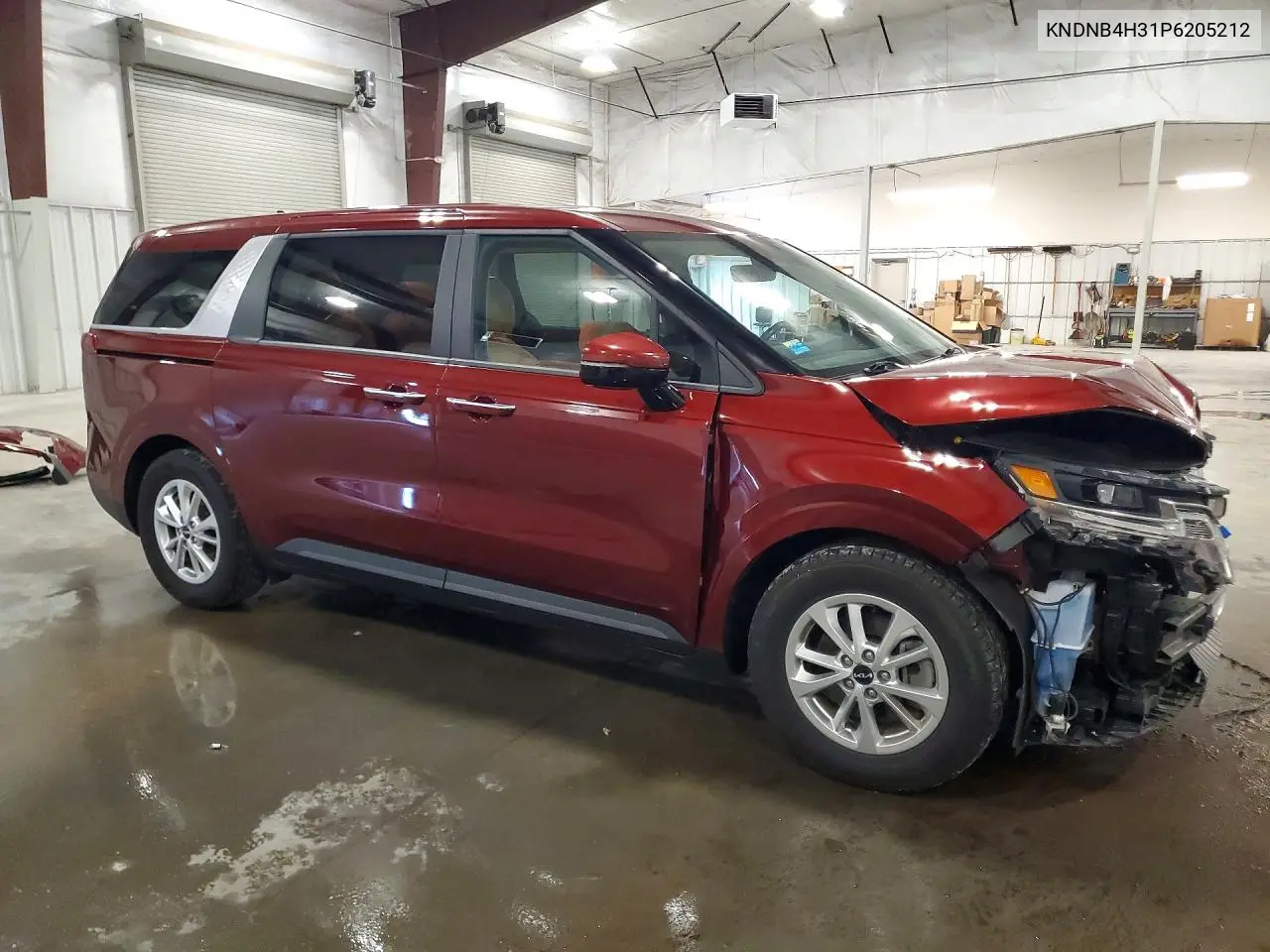 2023 Kia Carnival Lx VIN: KNDNB4H31P6205212 Lot: 58592656