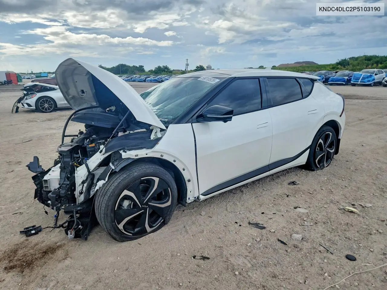 2023 Kia Ev6 Gt Line VIN: KNDC4DLC2P5103190 Lot: 59010526