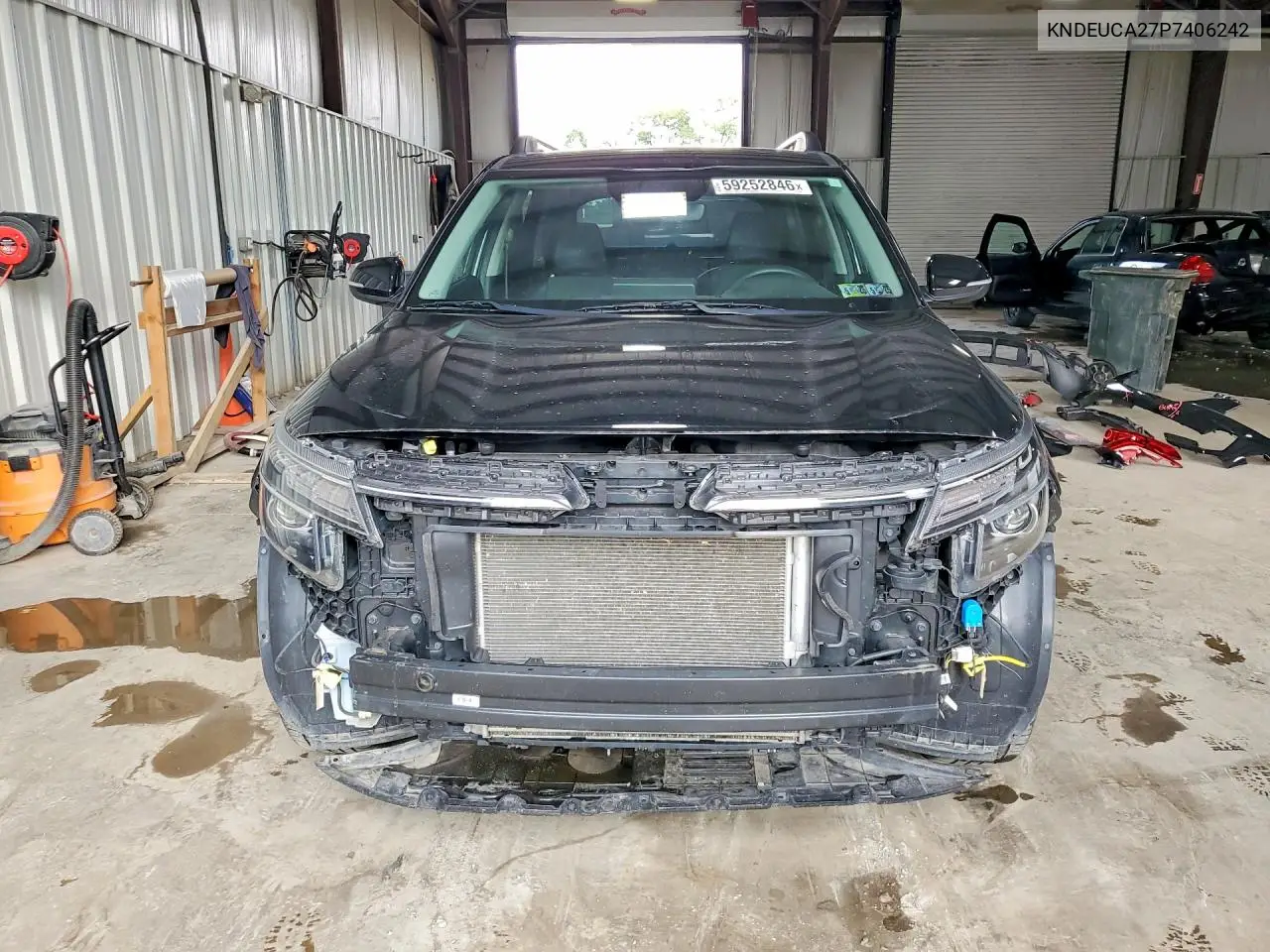 2023 Kia Seltos Nightfall VIN: KNDEUCA27P7406242 Lot: 59252846