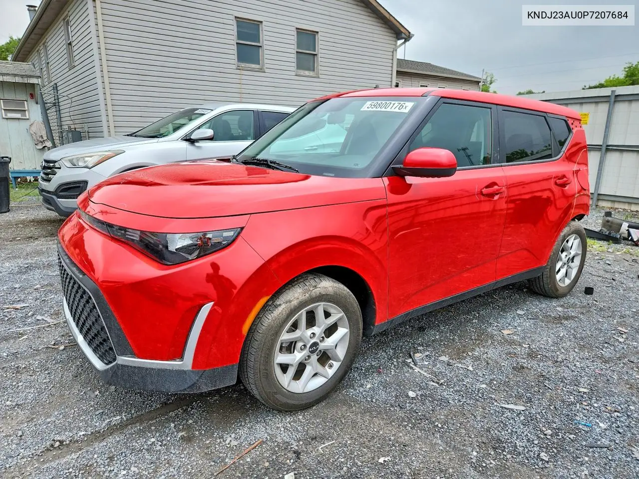 2023 Kia Soul Lx VIN: KNDJ23AU0P7207684 Lot: 59800176