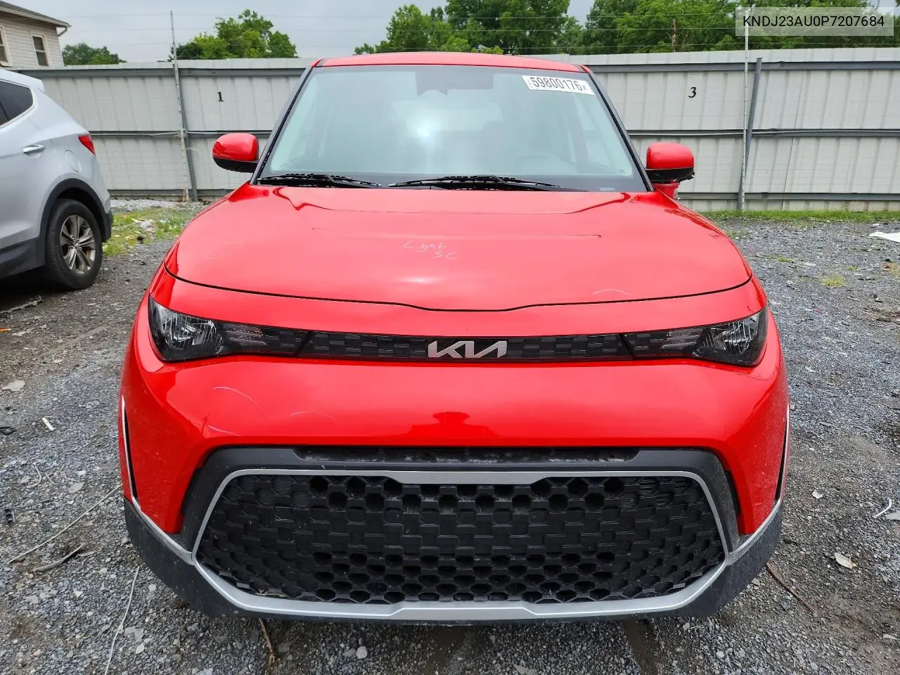 2023 Kia Soul Lx VIN: KNDJ23AU0P7207684 Lot: 59800176
