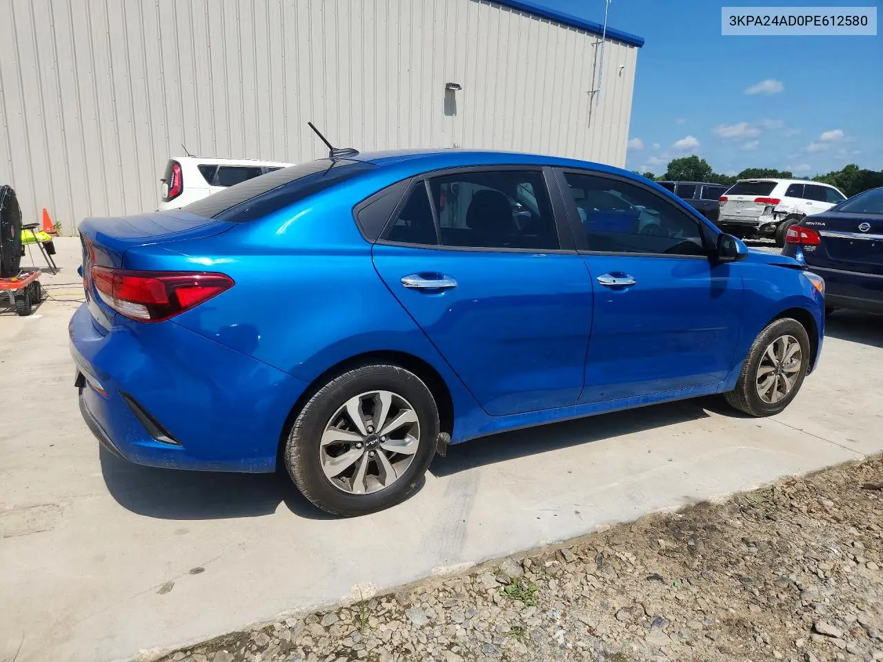 2023 Kia Rio S VIN: 3KPA24AD0PE612580 Lot: 60143186