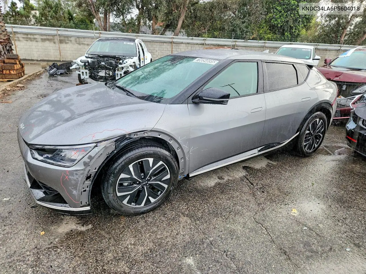 2023 Kia Ev6 Wind VIN: KNDC34LA6P5604018 Lot: 78054695