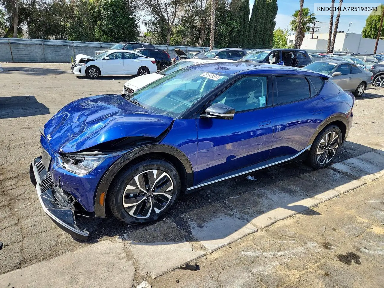 2024 Kia Ev6 Wind VIN: KNDC34LA7R5198348 Lot: 48825736