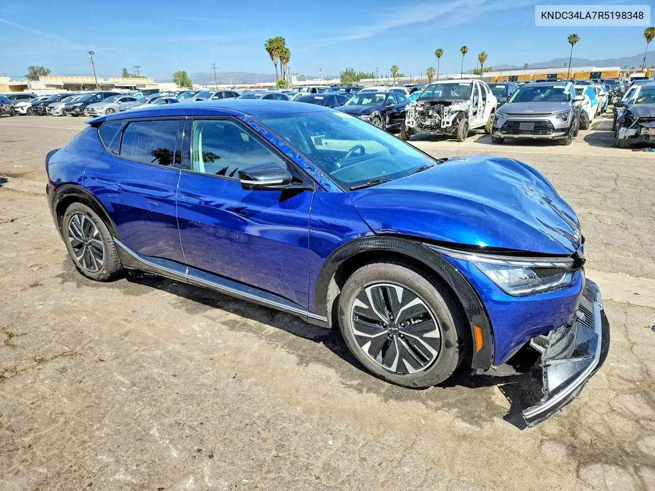 2024 Kia Ev6 Wind VIN: KNDC34LA7R5198348 Lot: 48825736