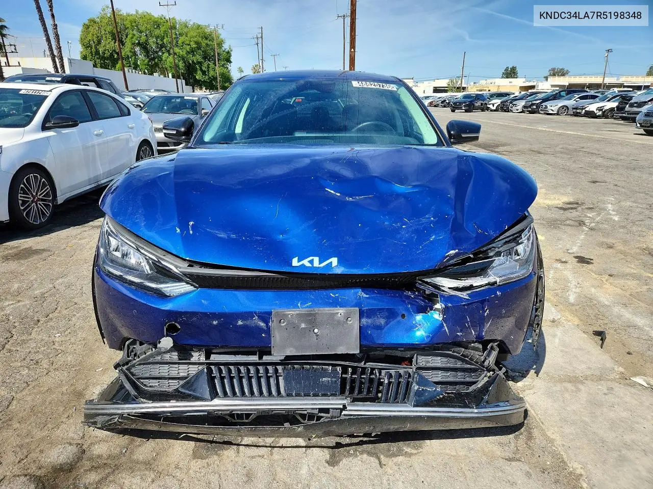 2024 Kia Ev6 Wind VIN: KNDC34LA7R5198348 Lot: 48825736
