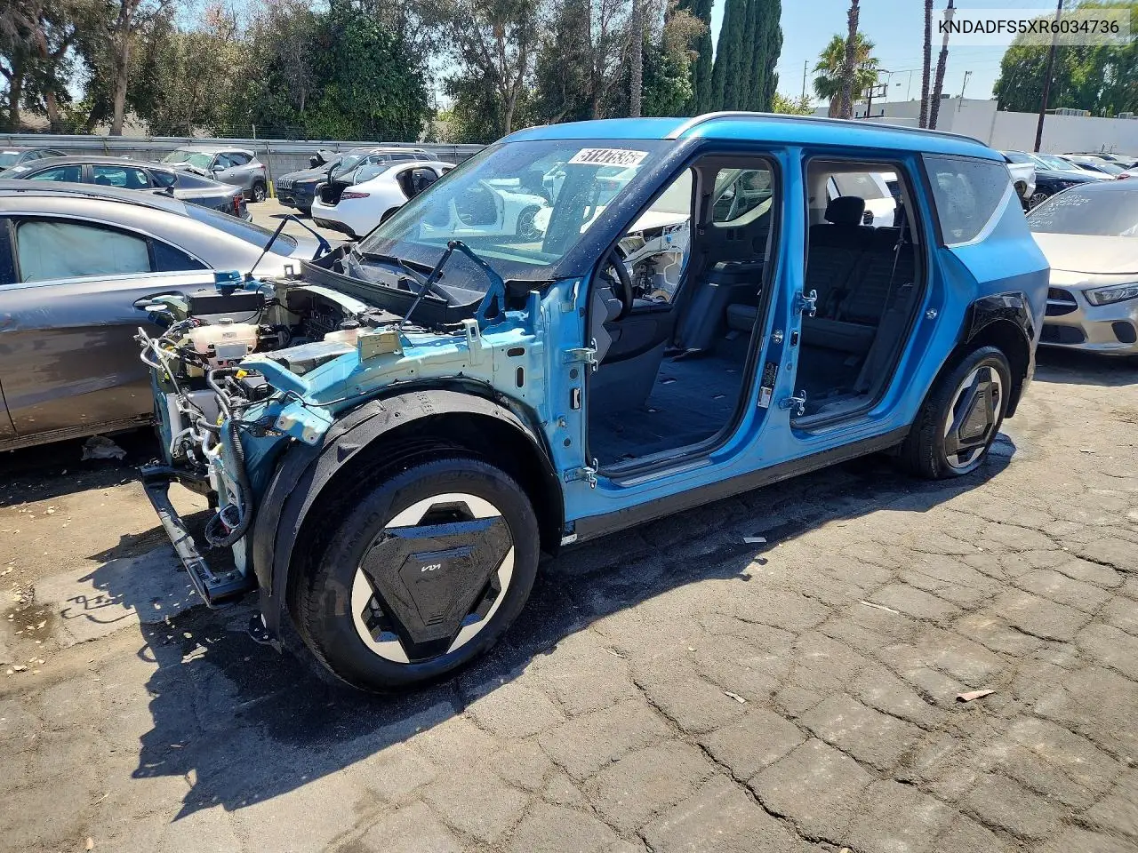 2024 Kia Ev9 Land VIN: KNDADFS5XR6034736 Lot: 51147536
