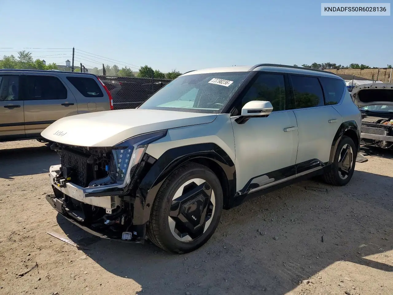 2024 Kia Ev9 Land VIN: KNDADFS50R6028136 Lot: 53798236