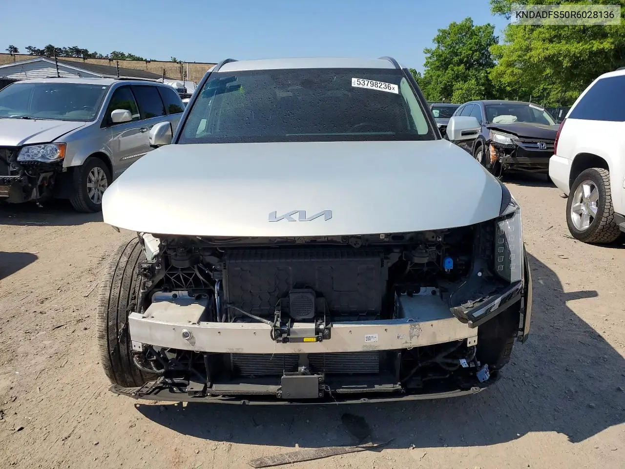2024 Kia Ev9 Land VIN: KNDADFS50R6028136 Lot: 53798236