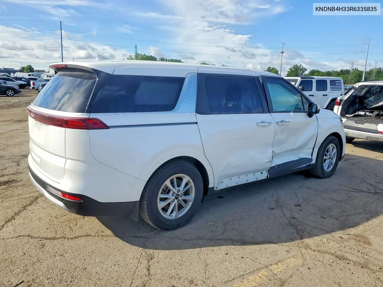 2024 Kia Carnival Lx VIN: KNDNB4H33R6335835 Lot: 55852696