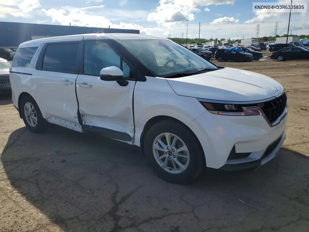 2024 Kia Carnival Lx VIN: KNDNB4H33R6335835 Lot: 55852696