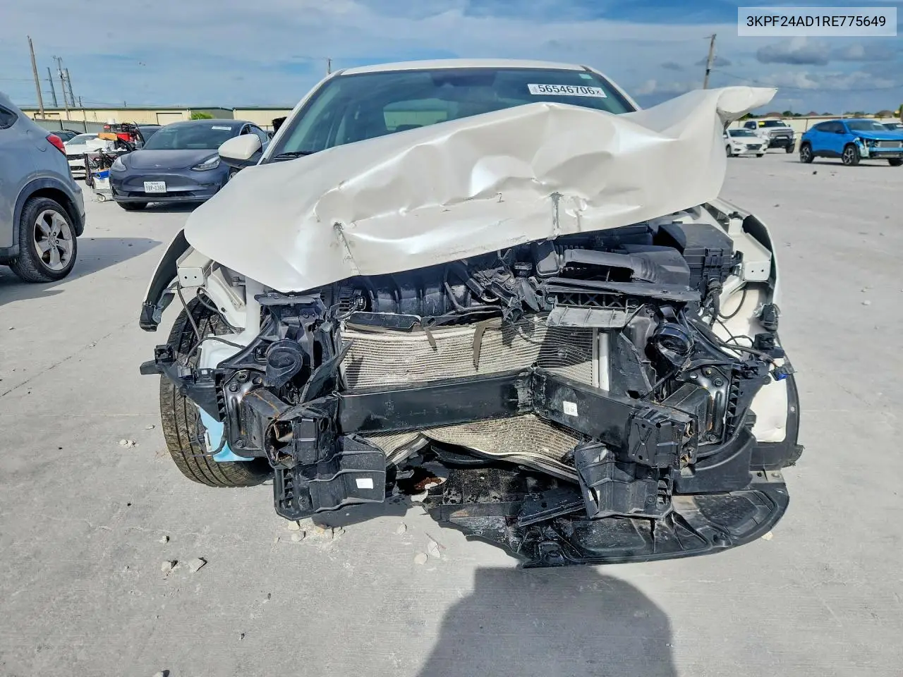 2024 Kia Forte Lxs VIN: 3KPF24AD1RE775649 Lot: 56546706