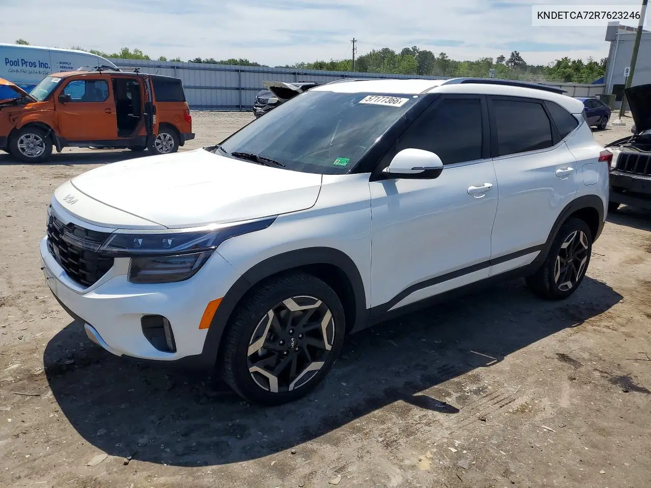 2024 Kia Seltos Sx VIN: KNDETCA72R7623246 Lot: 57177366