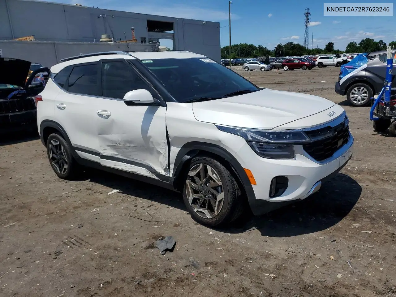 2024 Kia Seltos Sx VIN: KNDETCA72R7623246 Lot: 57177366