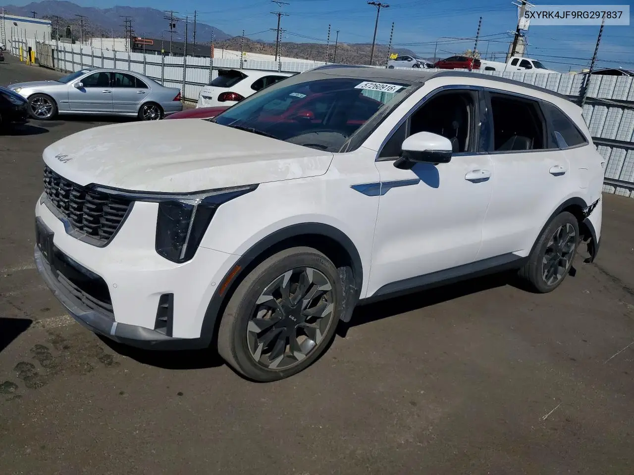 2024 Kia Sorento Sx VIN: 5XYRK4JF9RG297837 Lot: 57260916