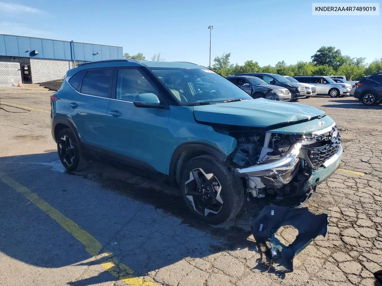2024 Kia Seltos Ex VIN: KNDER2AA4R7489019 Lot: 57640186