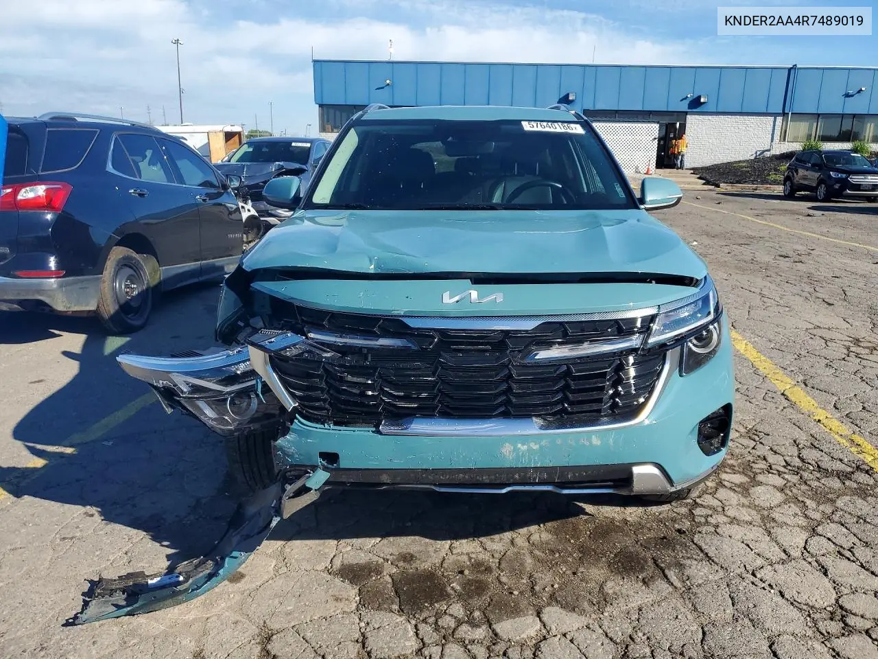 2024 Kia Seltos Ex VIN: KNDER2AA4R7489019 Lot: 57640186