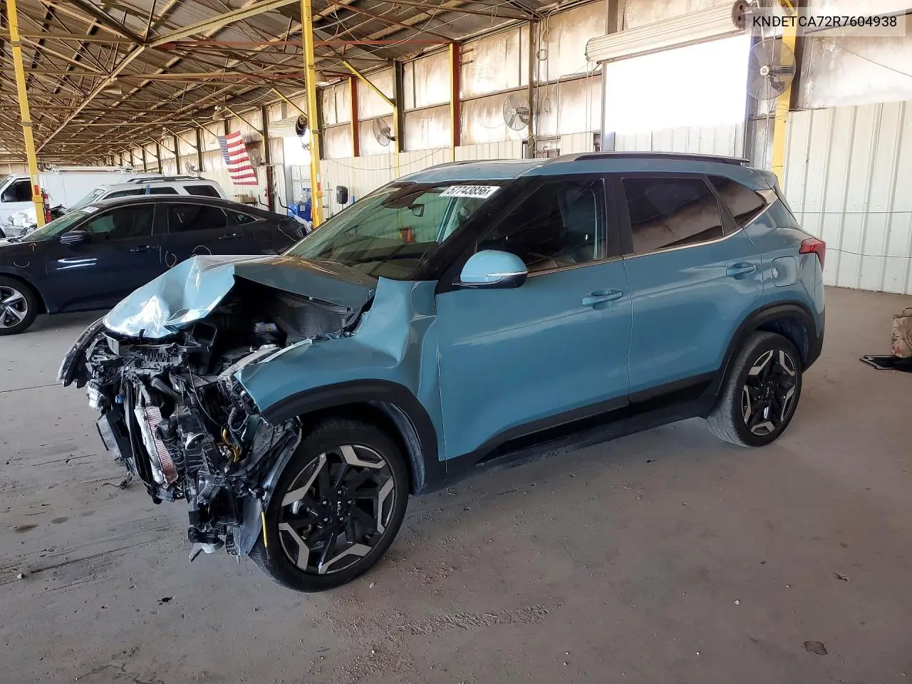 2024 Kia Seltos Sx VIN: KNDETCA72R7604938 Lot: 57743856