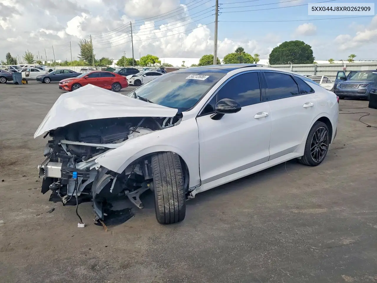 2024 Kia K5 Gt VIN: 5XXG44J8XRG262909 Lot: 58212686