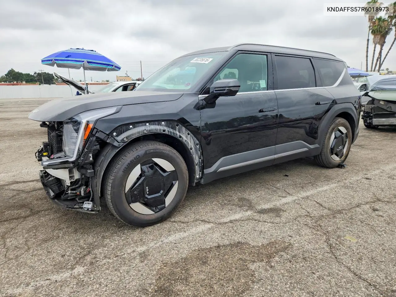 2024 Kia Ev9 Wind VIN: KNDAFFS57R6018973 Lot: 58235616
