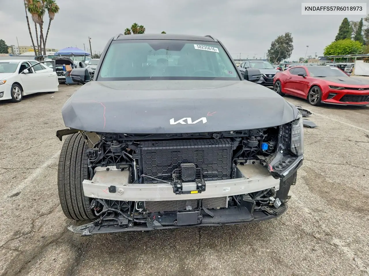 2024 Kia Ev9 Wind VIN: KNDAFFS57R6018973 Lot: 58235616