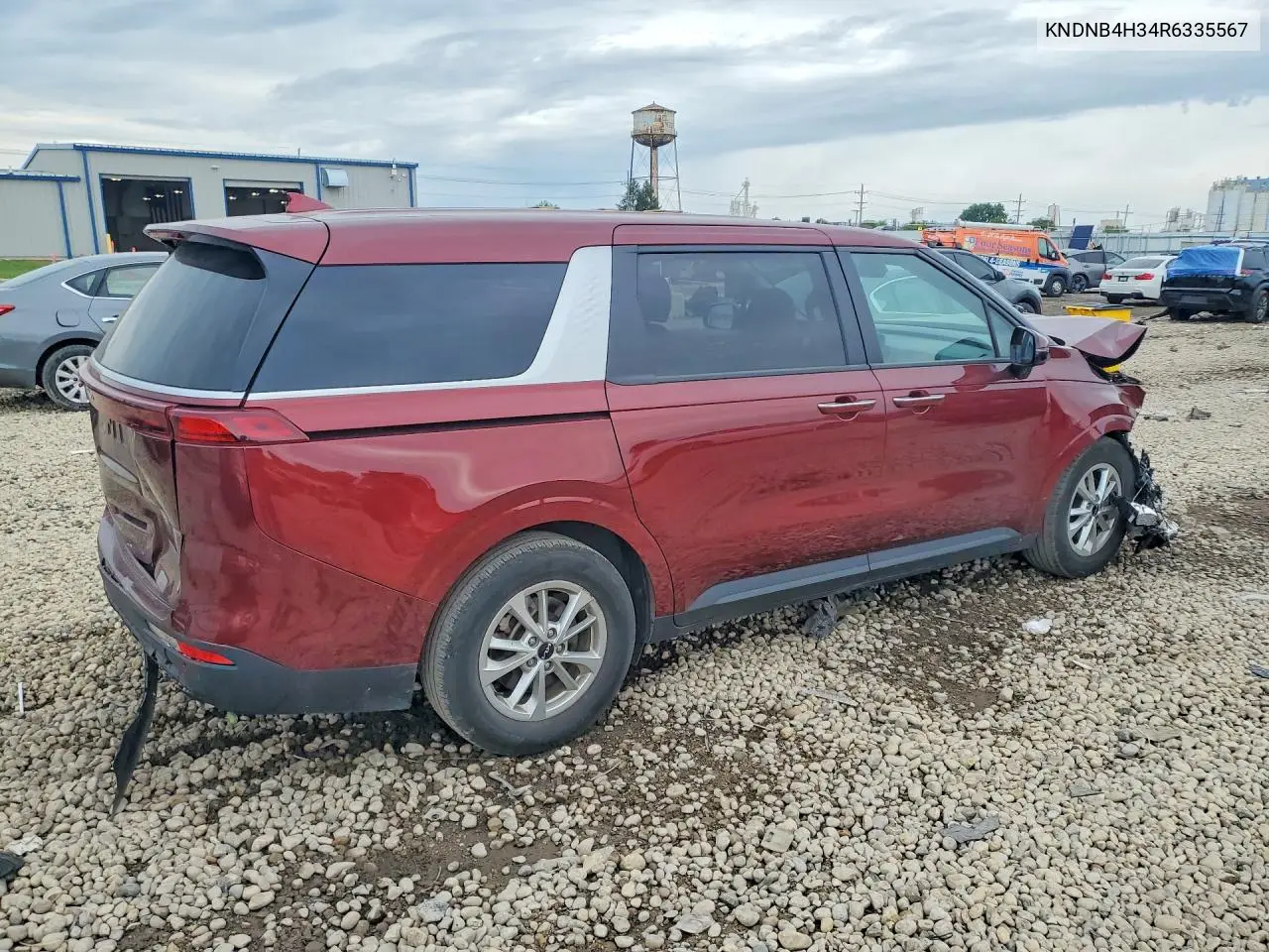 2024 Kia Carnival Lx VIN: KNDNB4H34R6335567 Lot: 58462156