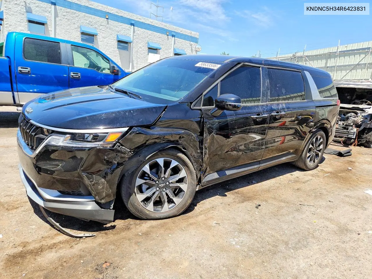 2024 Kia Carnival Ex VIN: KNDNC5H34R6423831 Lot: 58633596