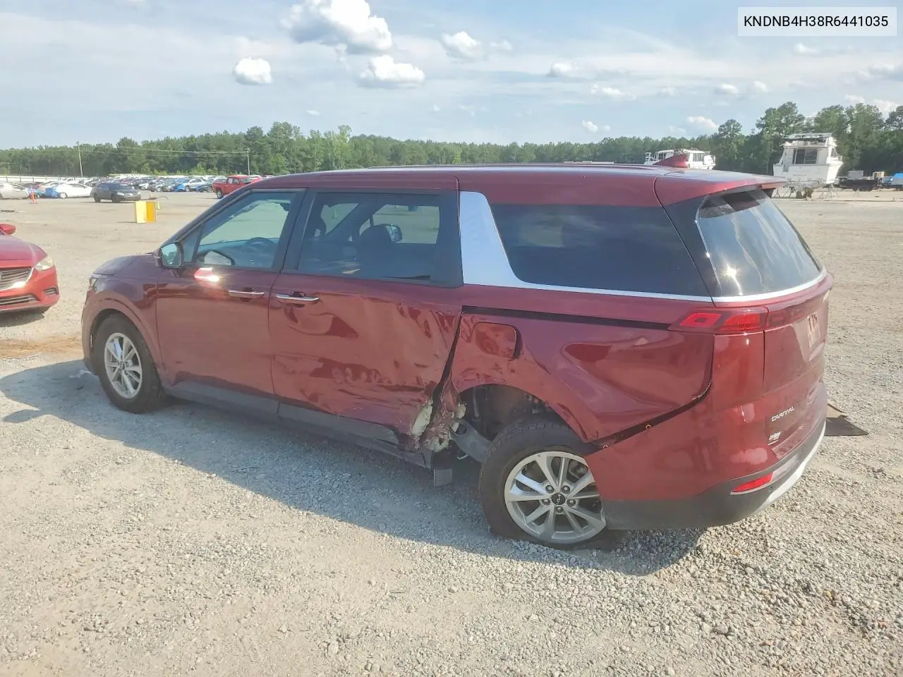 2024 Kia Carnival Lx VIN: KNDNB4H38R6441035 Lot: 58934236