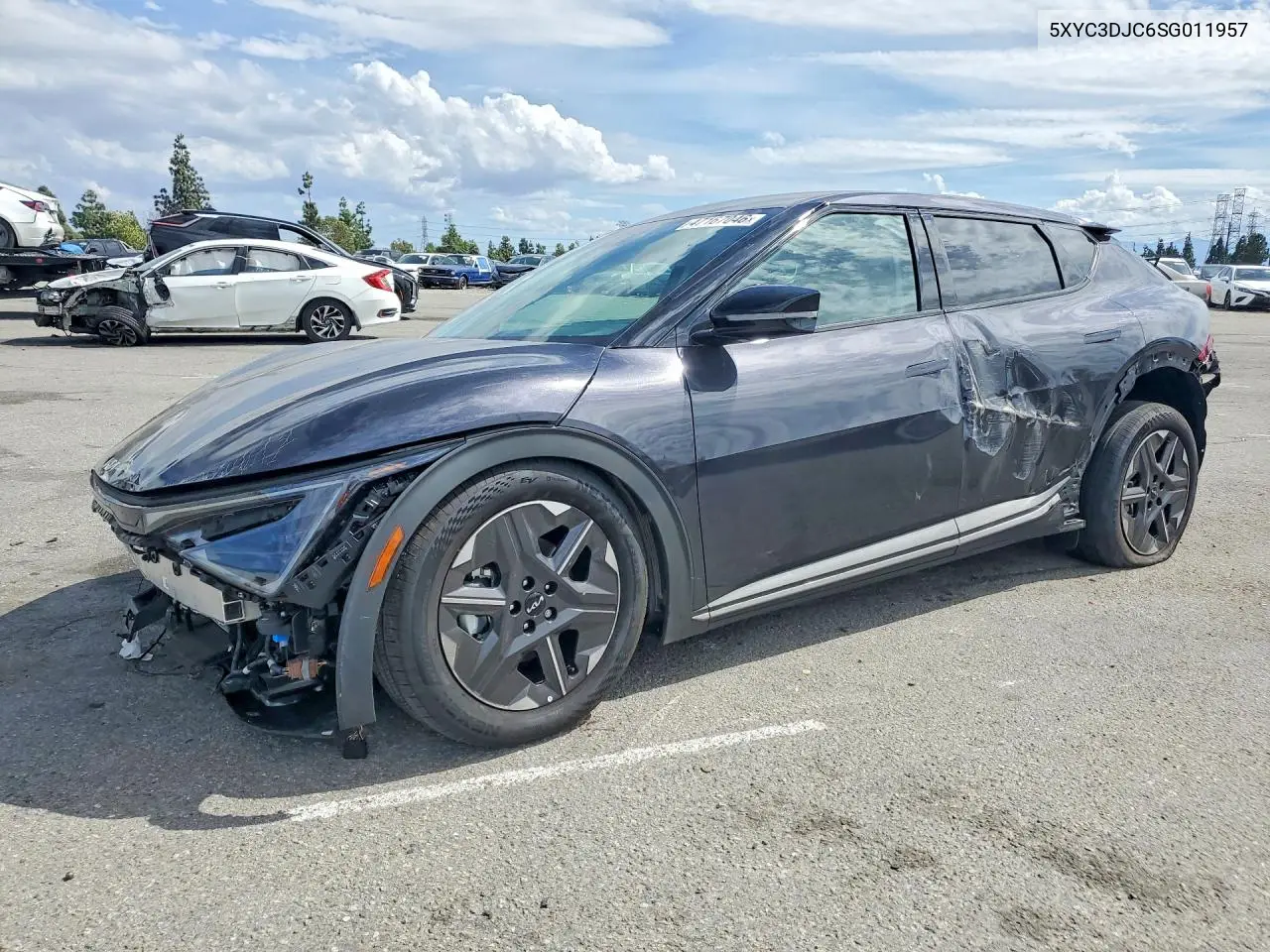 2025 Kia Ev6 Light Long Range VIN: 5XYC3DJC6SG011957 Lot: 47167046
