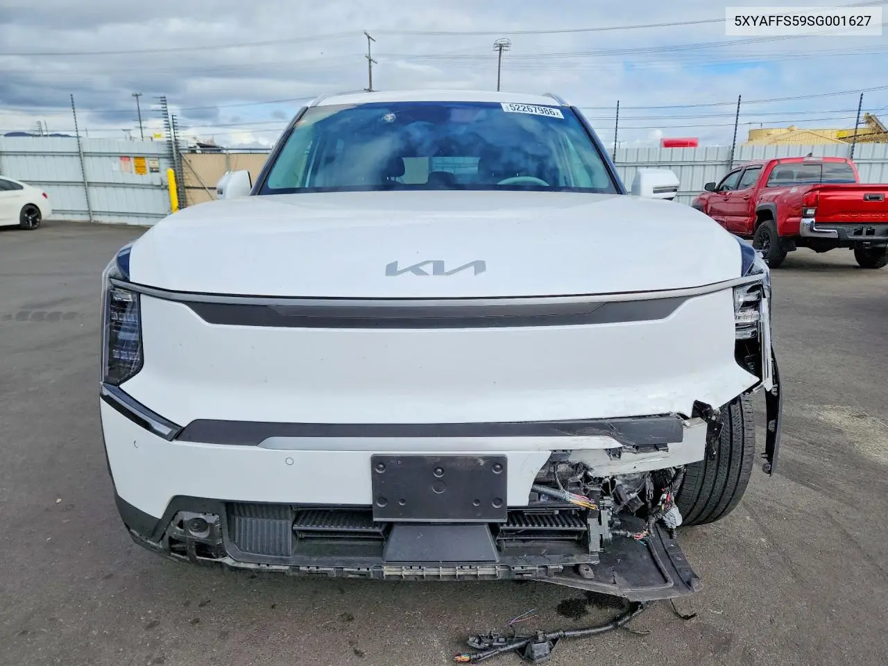 2025 Kia Ev9 Wind VIN: 5XYAFFS59SG001627 Lot: 52267986